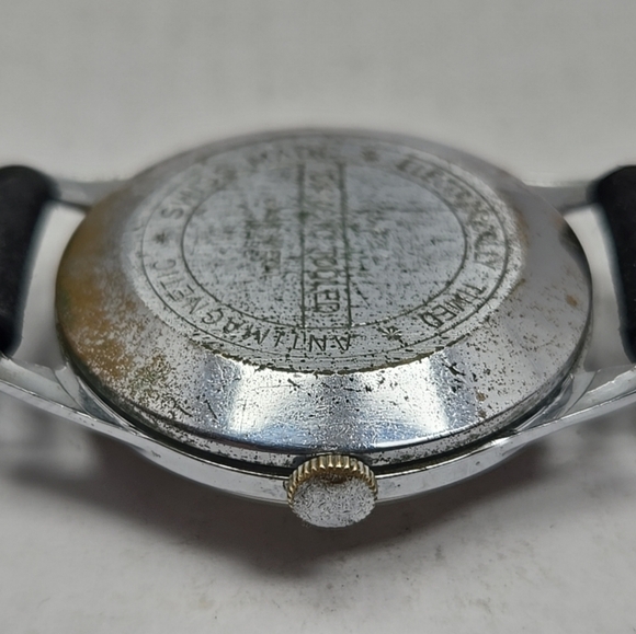 Mens Vintage Polaris Mystery Dial 1960s Manual Wind Watch Runs Read Description - Picture 15 of 16